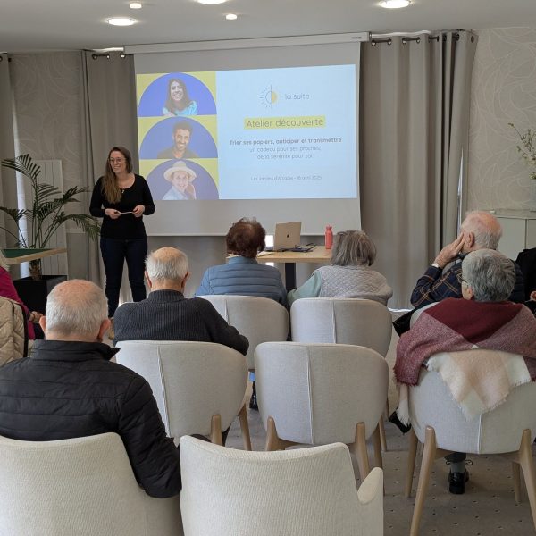 Atelier-conférence : trier ses papiers, anticiper et transmettre, un…