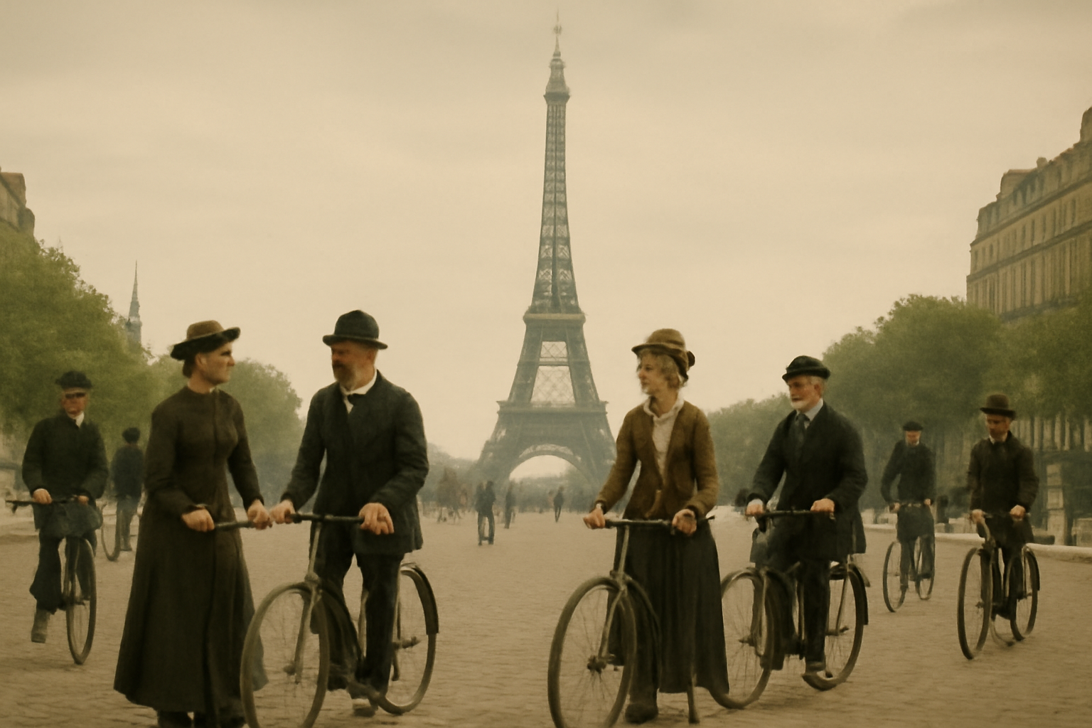 Conférence intergénérationnelle sur l’histoire du vélo