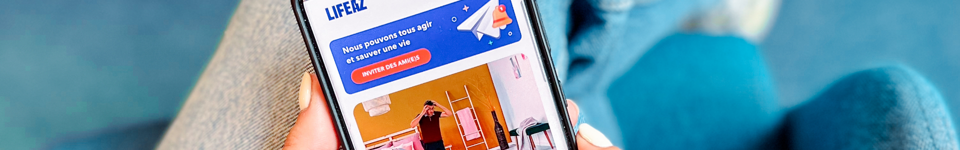 lifeAZ application sauver des vie